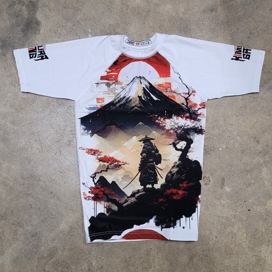Ronin Series Short Sleeve Rash Guard - Mt. Fuji