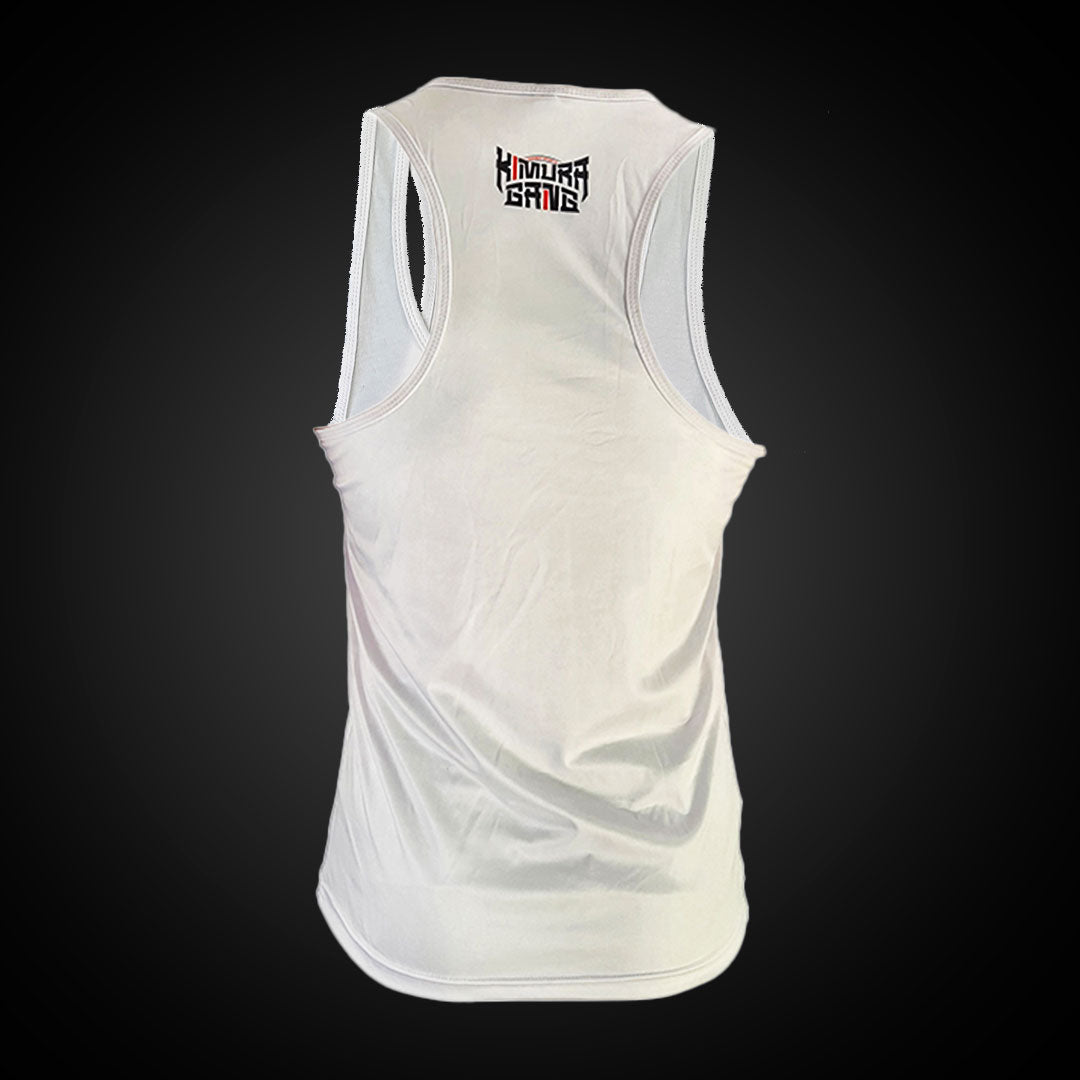 Men's Kimura Gang O.G. Tank White