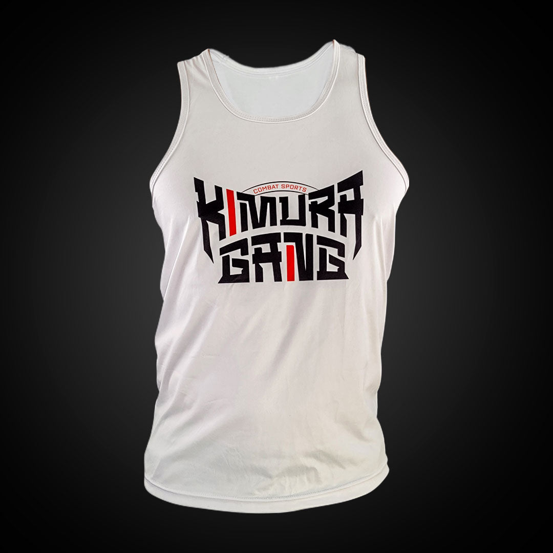 Men's Kimura Gang O.G. Tank White